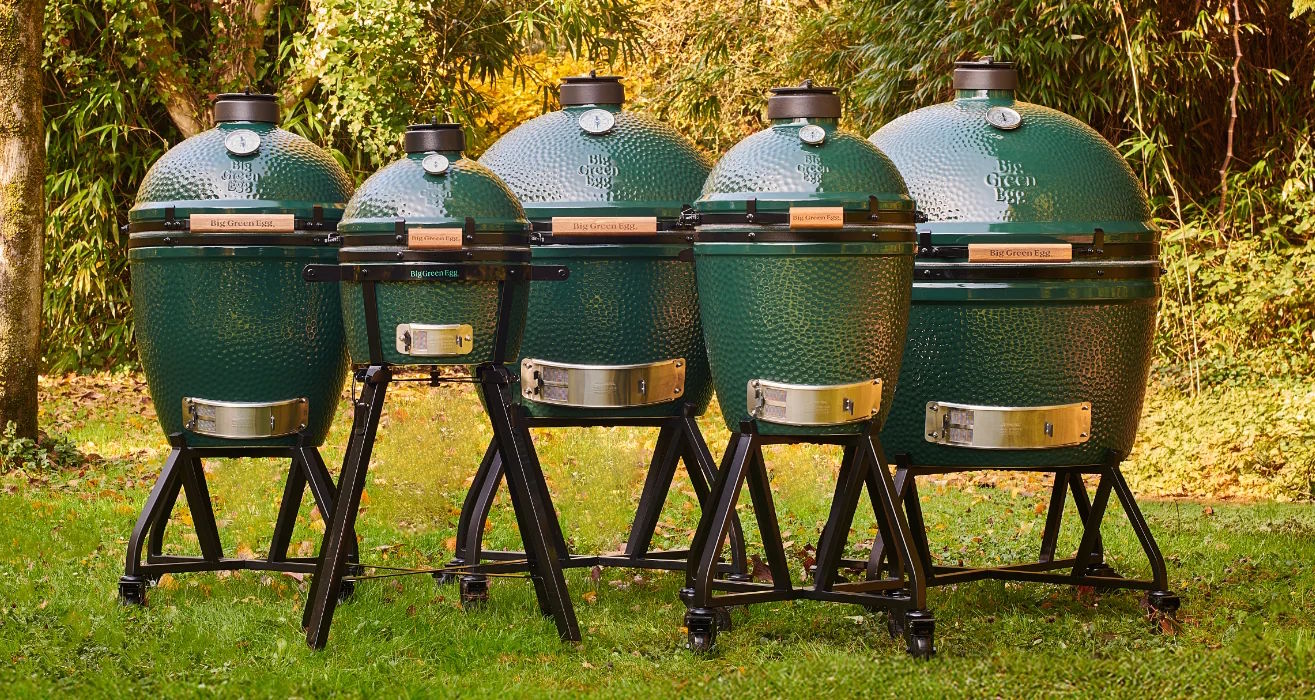 KOlekcja wszystkich modeli Big Green Egg