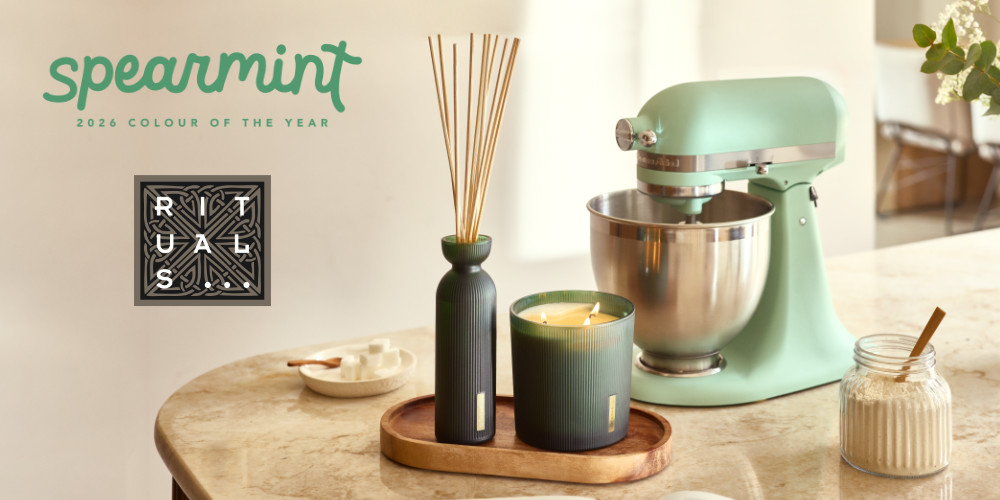 mikser kitchenaid i świeca zapachowa rituals