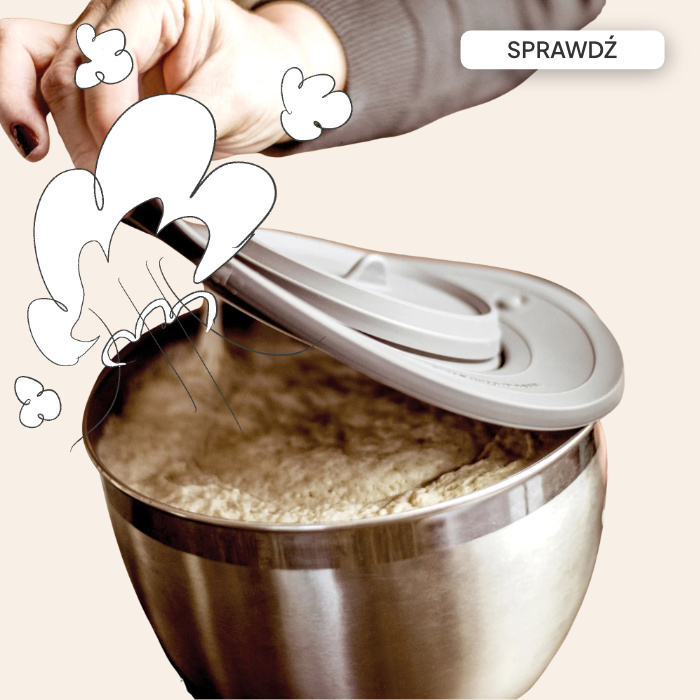 Silikonowa pokrywka do misy miksera KitchenAid