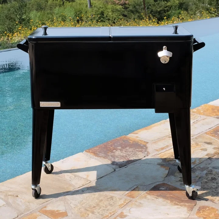 Lodówka Ogrodowa Permasteel PS-203 czarna