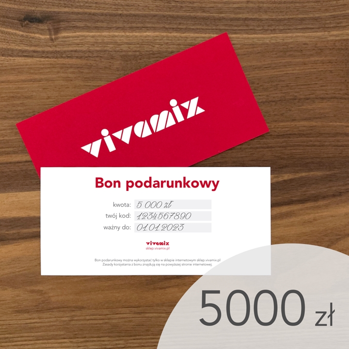 Bon podarunkowy 5000 zł