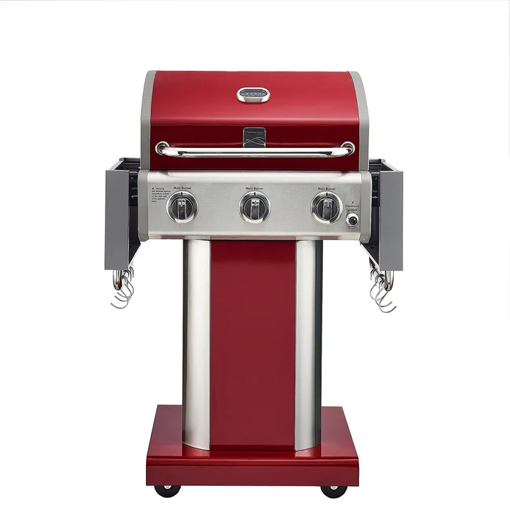 Grill 3-palnikowy Kenmore Color czerwony