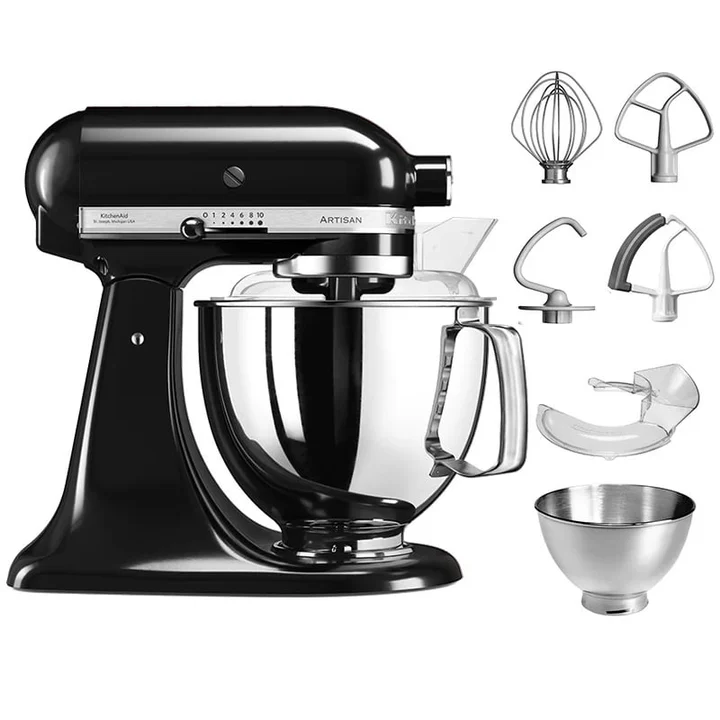 4,8L Artisan 5 KitchenAid 5KSM175 czarny