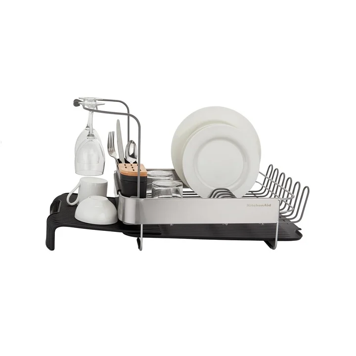 Suszarka do naczyń rozkładana szara