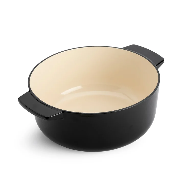 5,2L Garnek żeliwny czarny