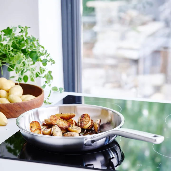 Patelnia 24cm stalowa KitchenAid