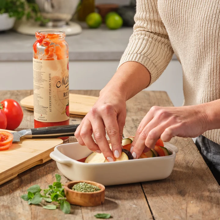 Naczynie ceramiczne 0,9L kremowe