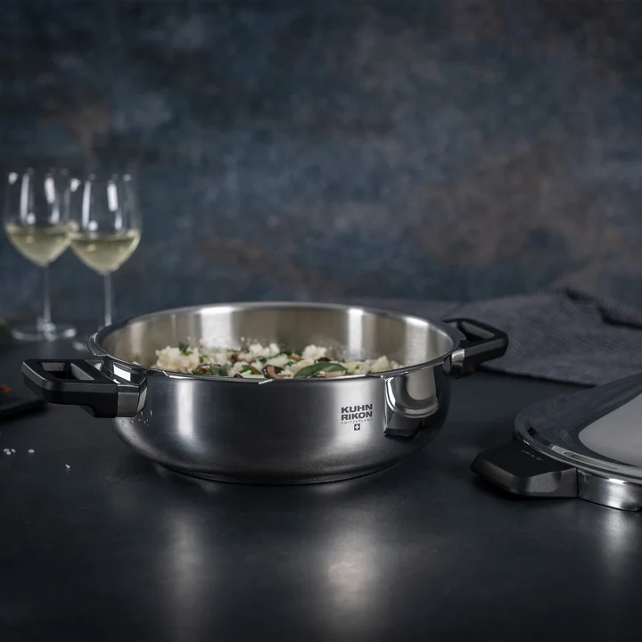 Szybkowar-patelnia 5 L dwa uchwyty Kuhn Rikon