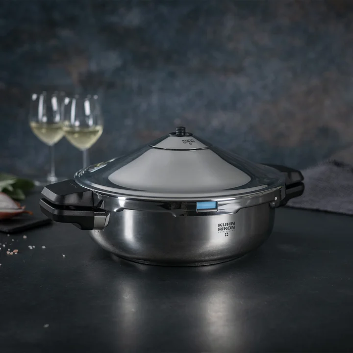 Szybkowar-patelnia 5 L dwa uchwyty Kuhn Rikon