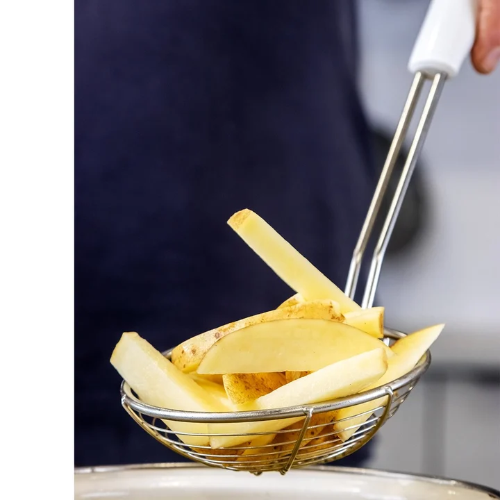 Chiński cedzak Classic biały