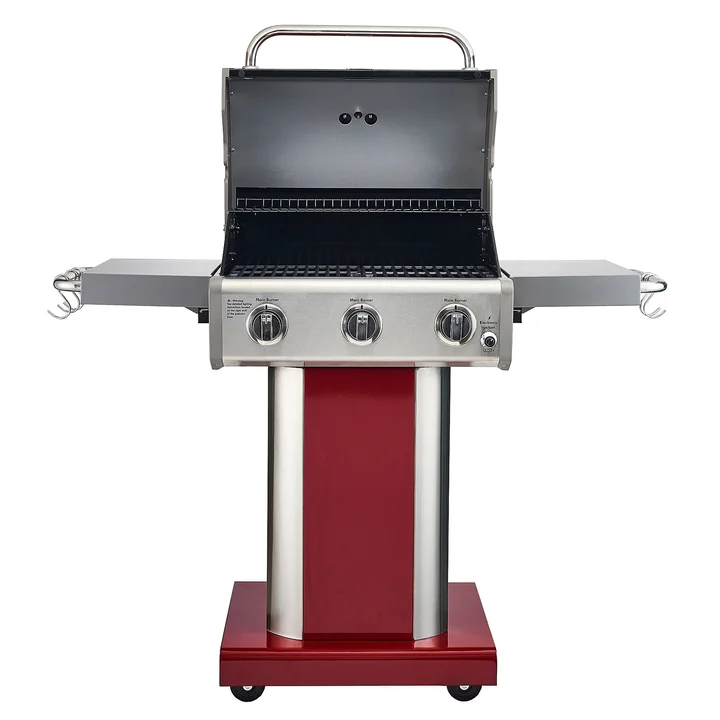 Grill 3-palnikowy Kenmore Color czerwony
