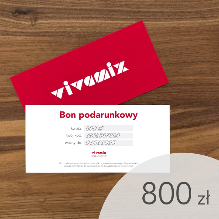 Bon podarunkowy 800 zł