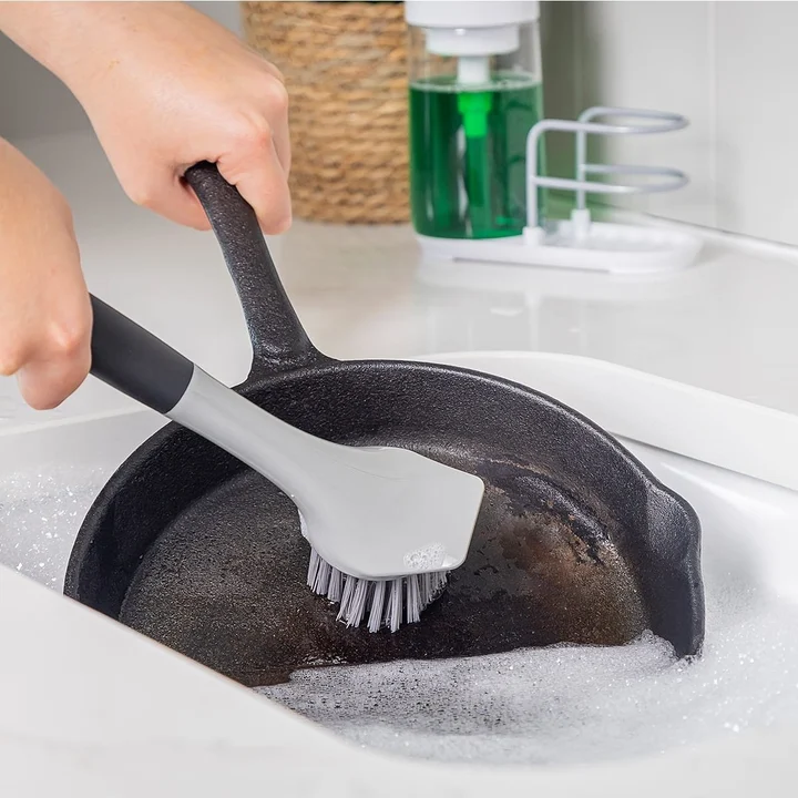 Szczotka do mycia naczyń 26 cm szara