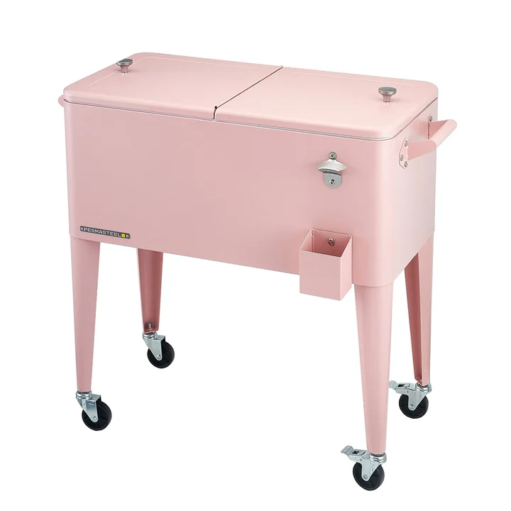 Lodówka Ogrodowa Permasteel PS-203 różowa