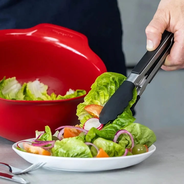 Szczypce 23cm z silikonowymi końcówkami