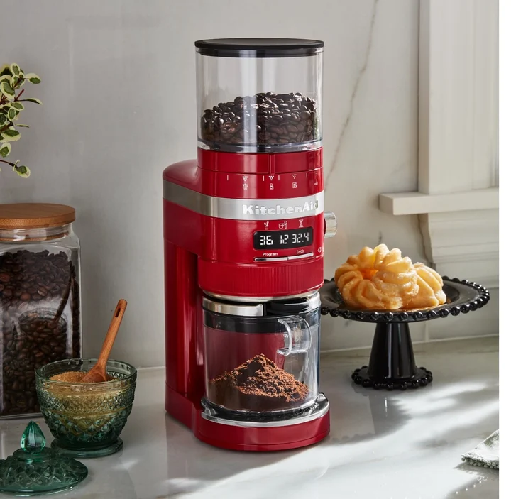 Młynek do kawy KitchenAid czerwony