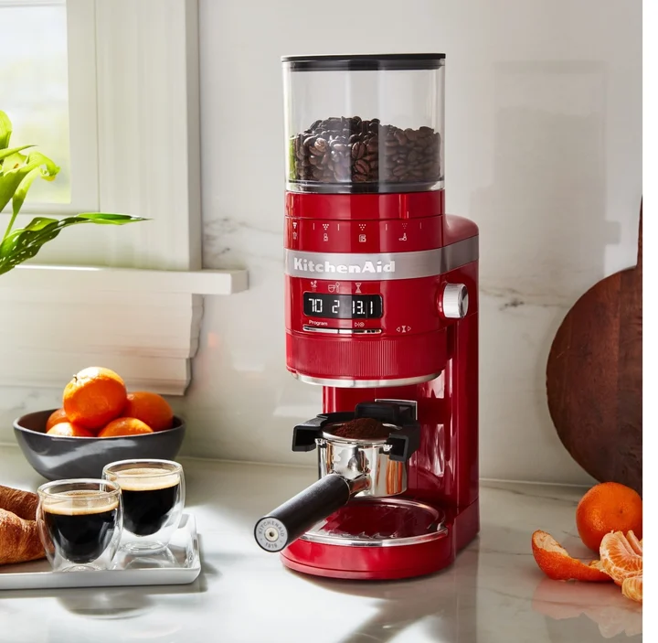 Młynek do kawy KitchenAid czerwony