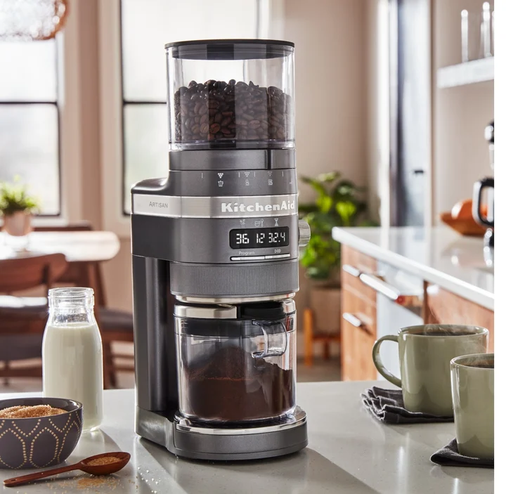 Młynek do kawy KitchenAid srebrny