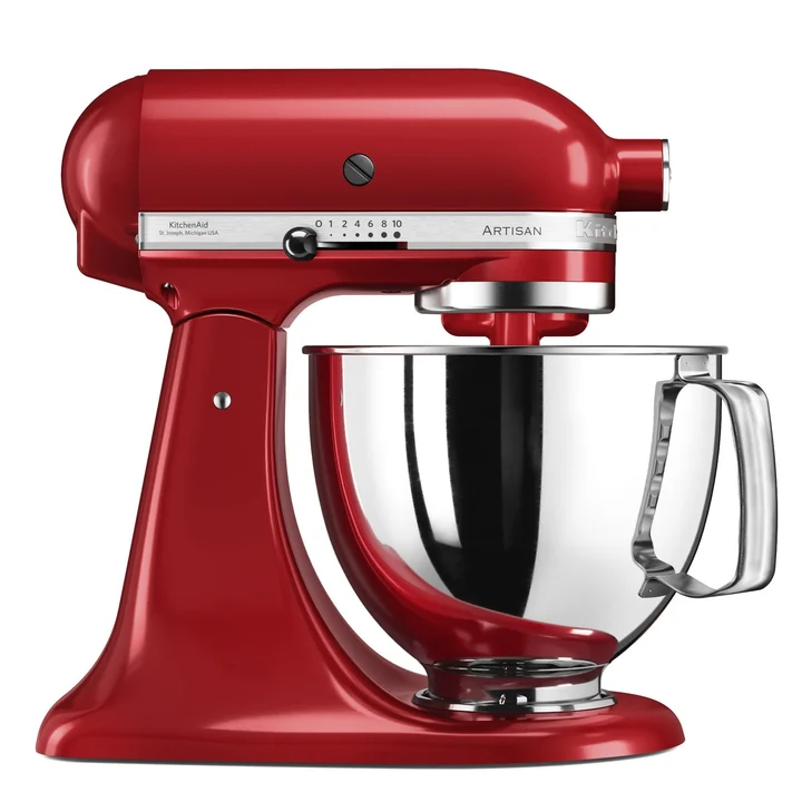 4,8L Artisan 5 KitchenAid 5KSM125 czerwony