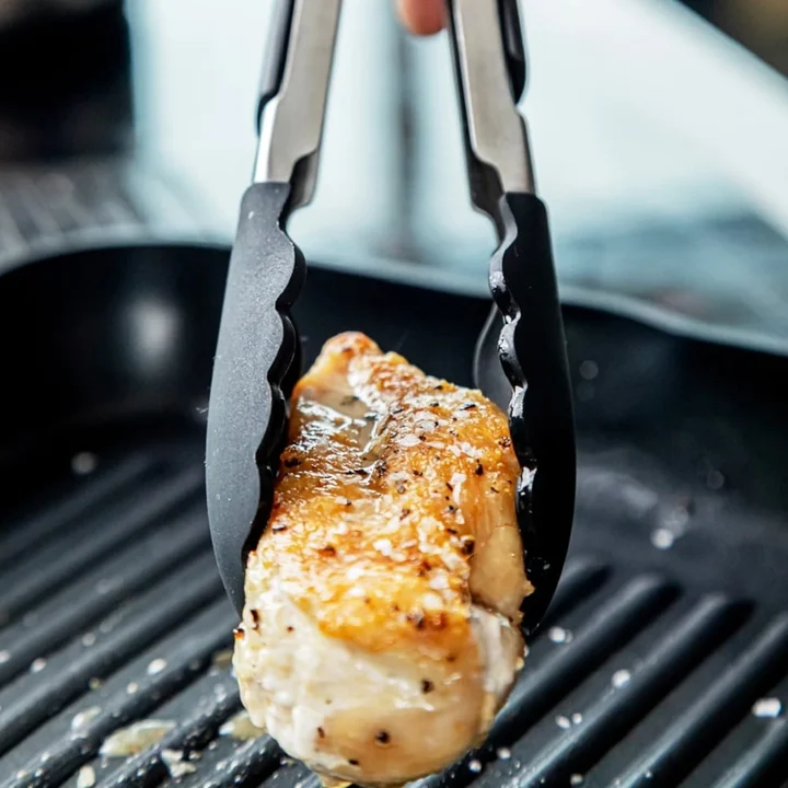 Szczypce 23cm z silikonowymi końcówkami