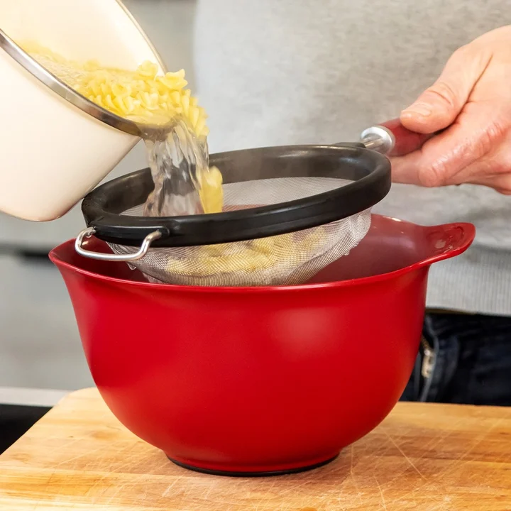 Sitko kuchenne 18cm Coreline czerwone