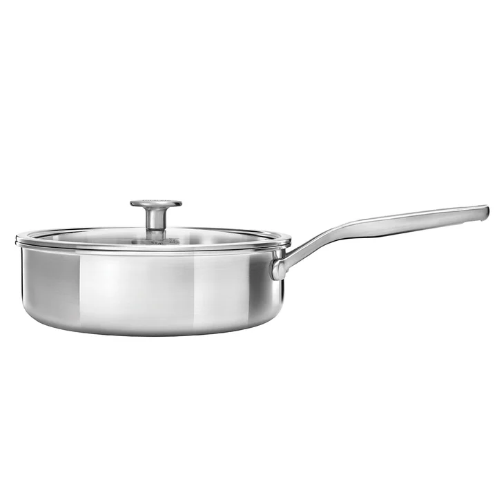 Głęboka patelnia 24cm stalowa KitchenAid