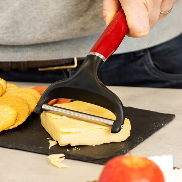 Nóż strunowy do sera Coreline czerwony