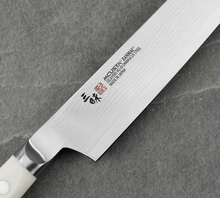 Mcusta Zanmai Classic Damascus VG-10 Corian Nóż Sujihiki 24 cm