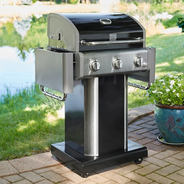 Grill 3-palnikowy Kenmore Color czarny
