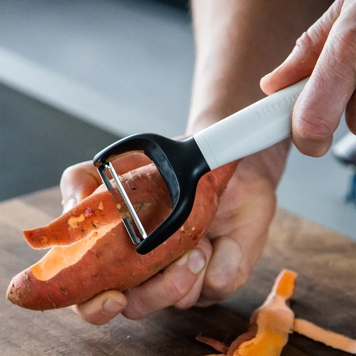 Obieraczka typu "Y" Classic biała