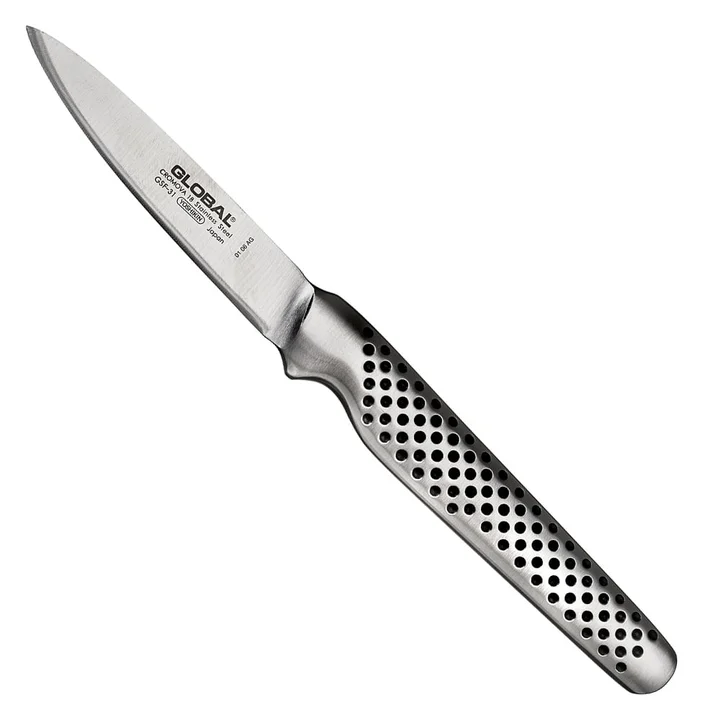 Nóż do obierania, duża rączka 8 cm | Global GSF-31