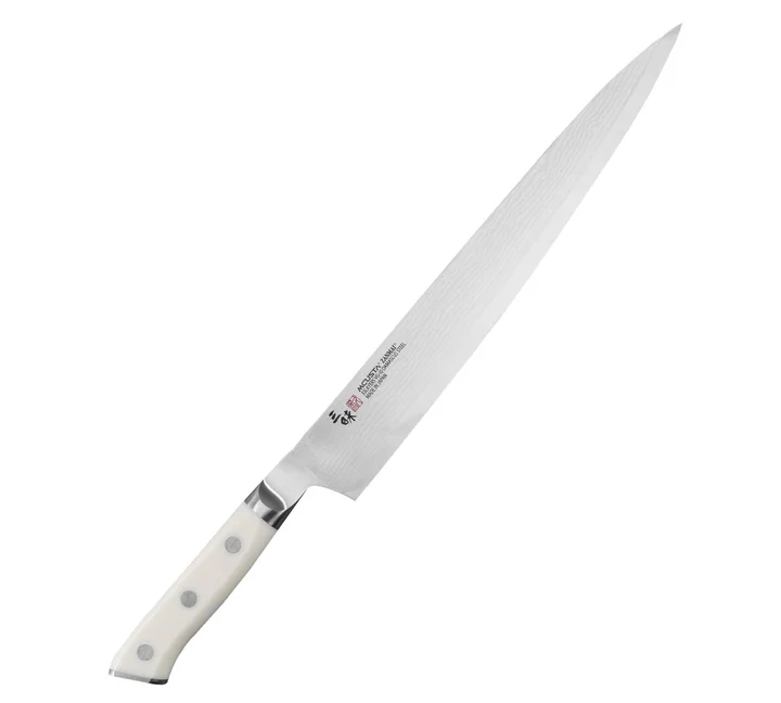 Mcusta Zanmai Classic Damascus VG-10 Corian Nóż Sujihiki 24 cm