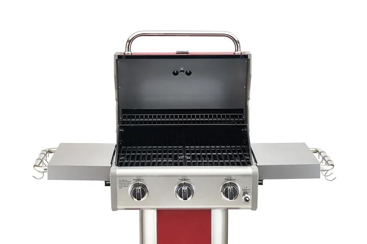 Grill 3-palnikowy Kenmore Color czerwony