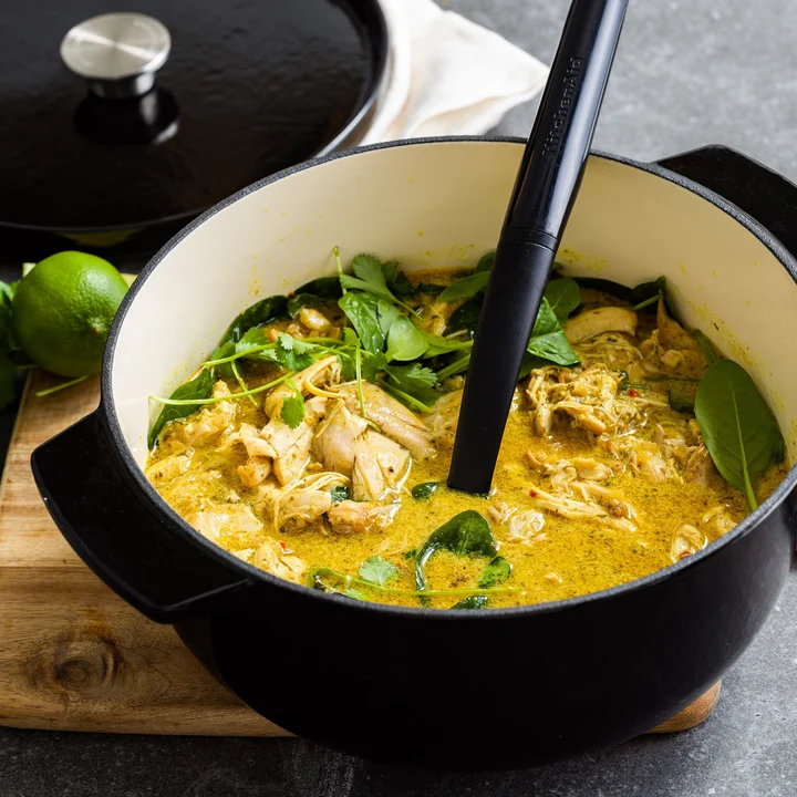 5,2L Garnek żeliwny czarny