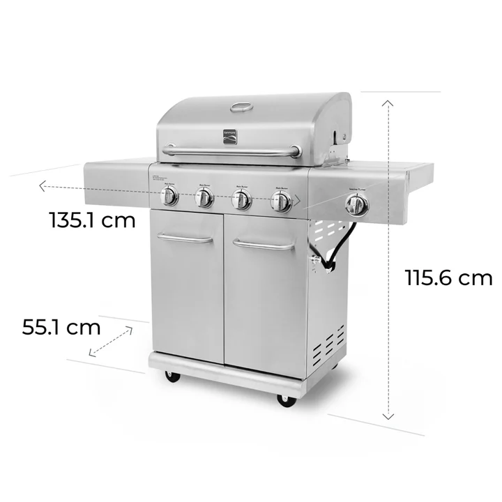 Grill 4-palnikowy Kenmore DeLuxe