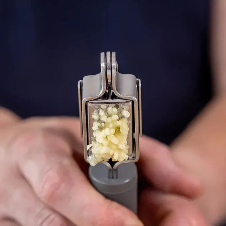 Wyciskacz do czosnku Coreline szary