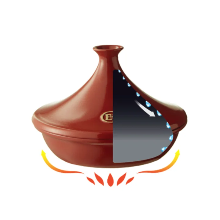 Tagine 3L czerwony Emile Henry