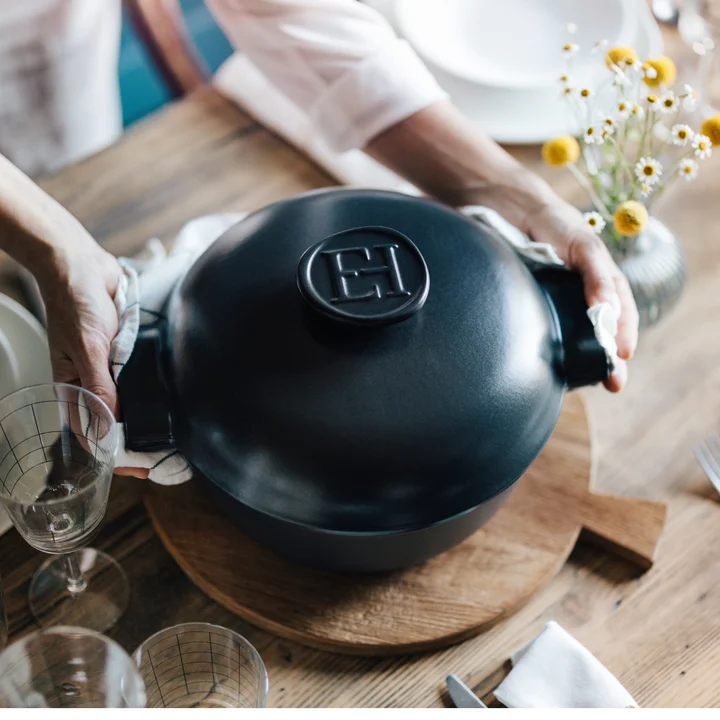 Garnek ceramiczny 2L czarny Emile Henry