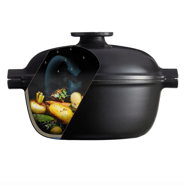 Garnek ceramiczny 4L czarny Emile Henry