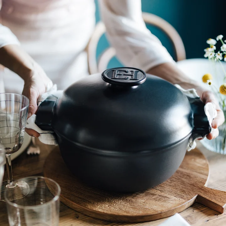 Garnek ceramiczny 4L czarny Emile Henry