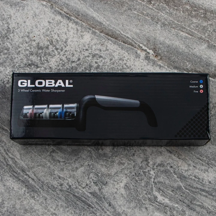 Global 3 fazowa ceramiczna ostrzałka wodna stalowo-czarna