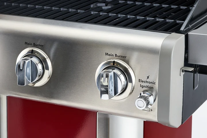 Grill 3-palnikowy Kenmore Color czerwony
