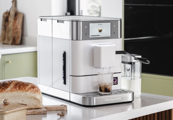 Baner - Ekspres KF8 – Twoja własna kawiarnia w domowym zaciszu