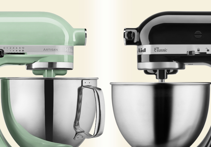 Baner - Mikser KitchenAid Classic czy Artisan 5?