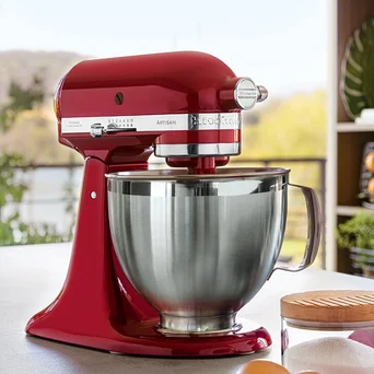 4,8L Artisan 5 KitchenAid 5KSM185 w kolorze czerwony karmelek