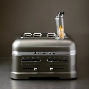 Toster 4 Artisan 5KMT4205 w kolorze srebrzystopopielaty