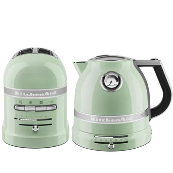 Śniadaniowy Zestaw Artisan w kolorze pistacjowy