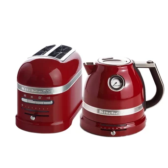 Śniadaniowy Zestaw Artisan w kolorze czerwony