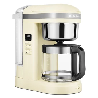 Ekspres przelewowy Drip Spiral KitchenAid w kolorze kremowy