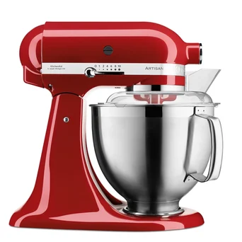 4,8L Artisan 5 KitchenAid 5KSM185 w kolorze czerwony